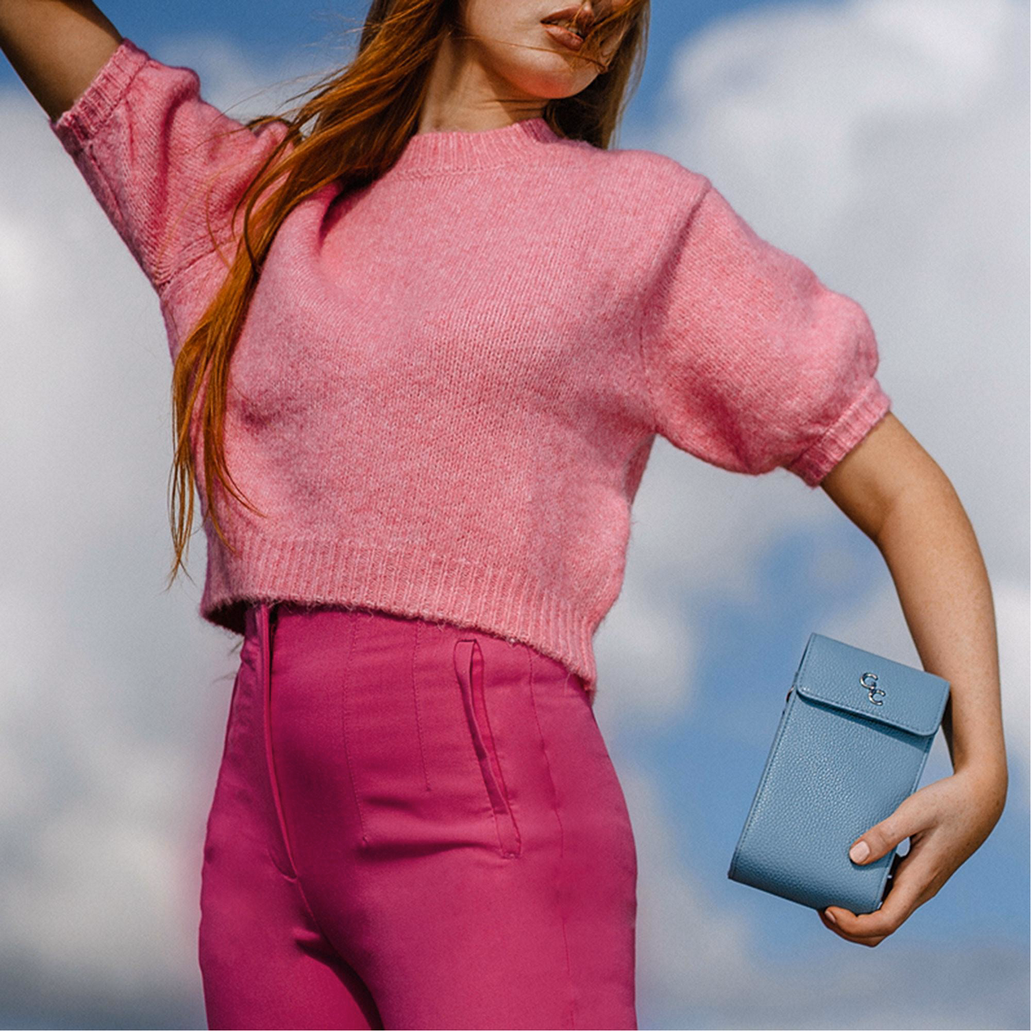 Mini Cross Body Light Blue