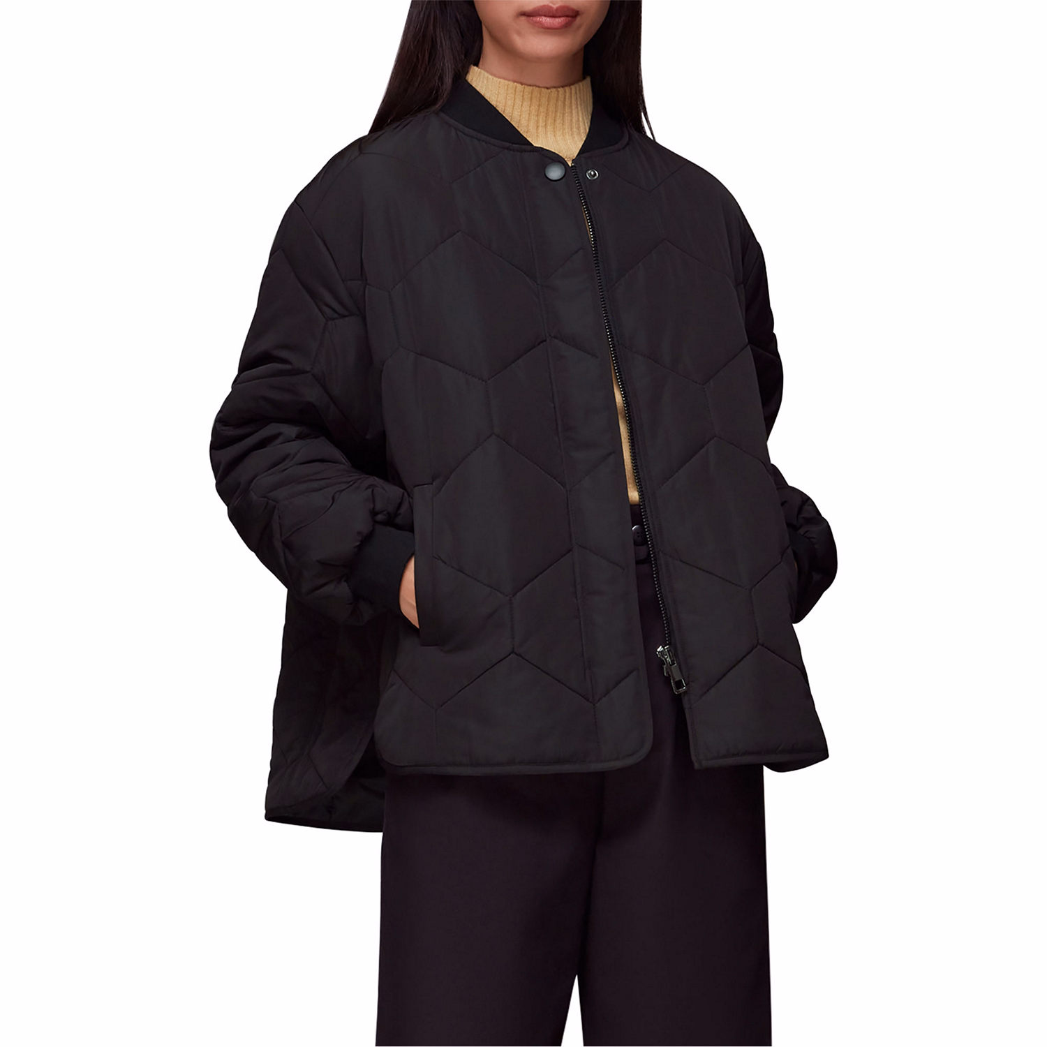 Ida Short Quilted Coat