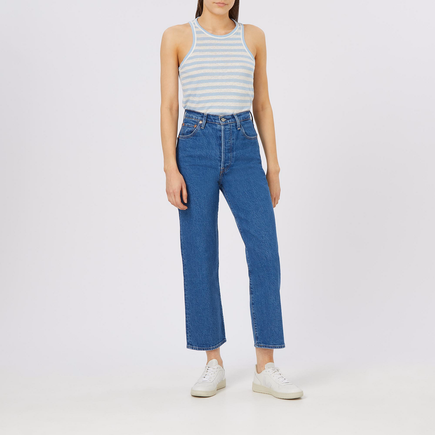 Ribcage Straight Ankle Jeans