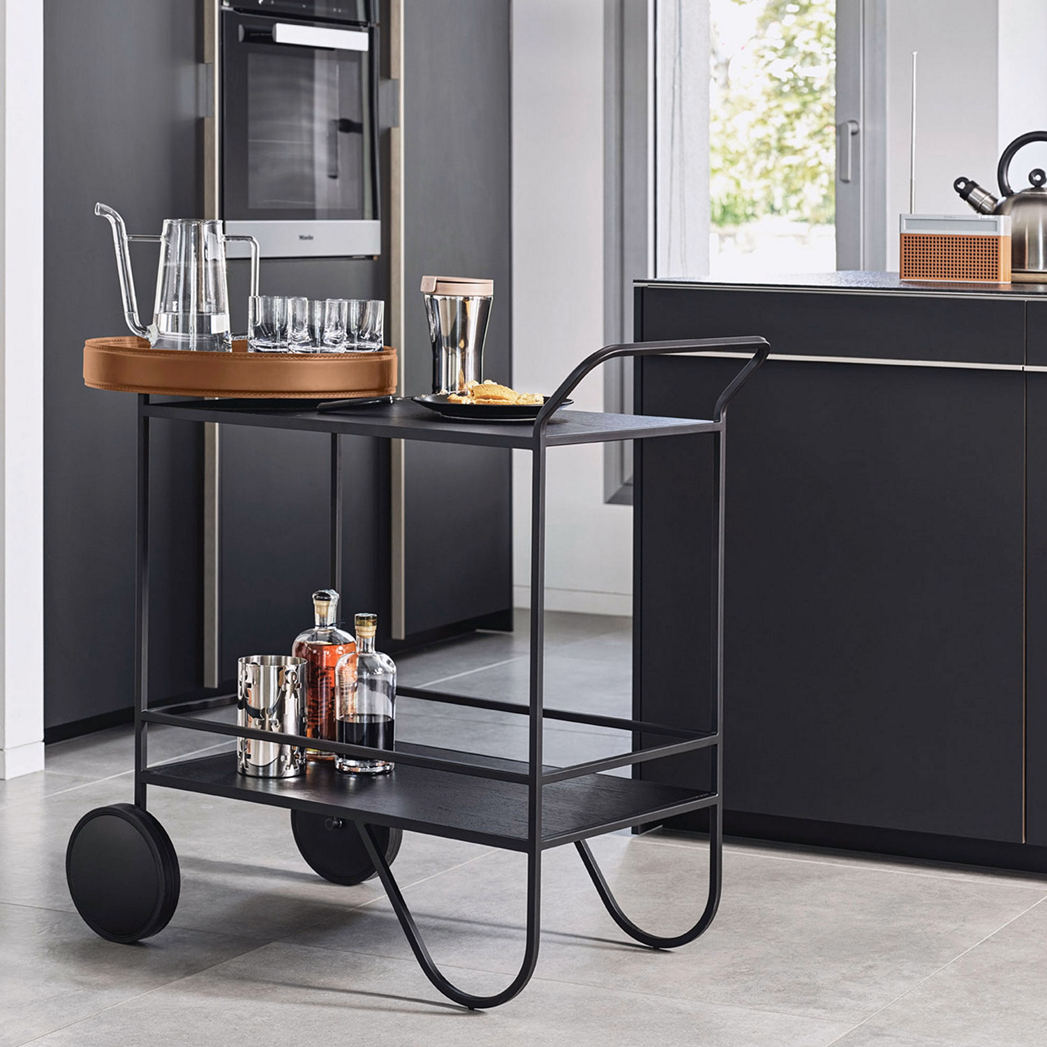 Giro Trolley Matt Black & Cognac