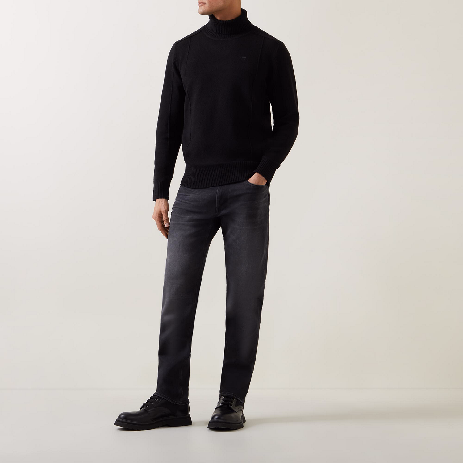 Structure Turtle Neck Sweater