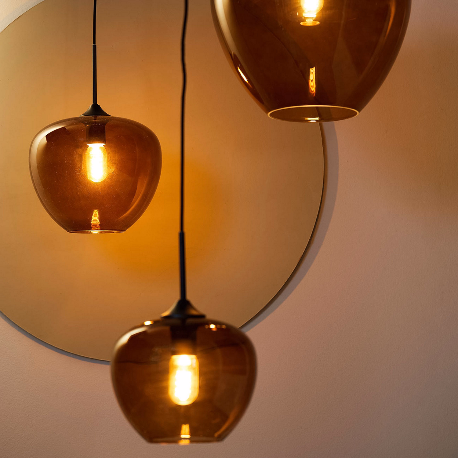 Mayson Table Lamp 30cm Brown and Bronze