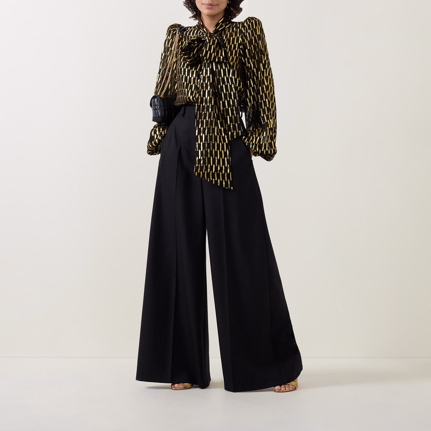 Foxy Pussy Bow Blouse