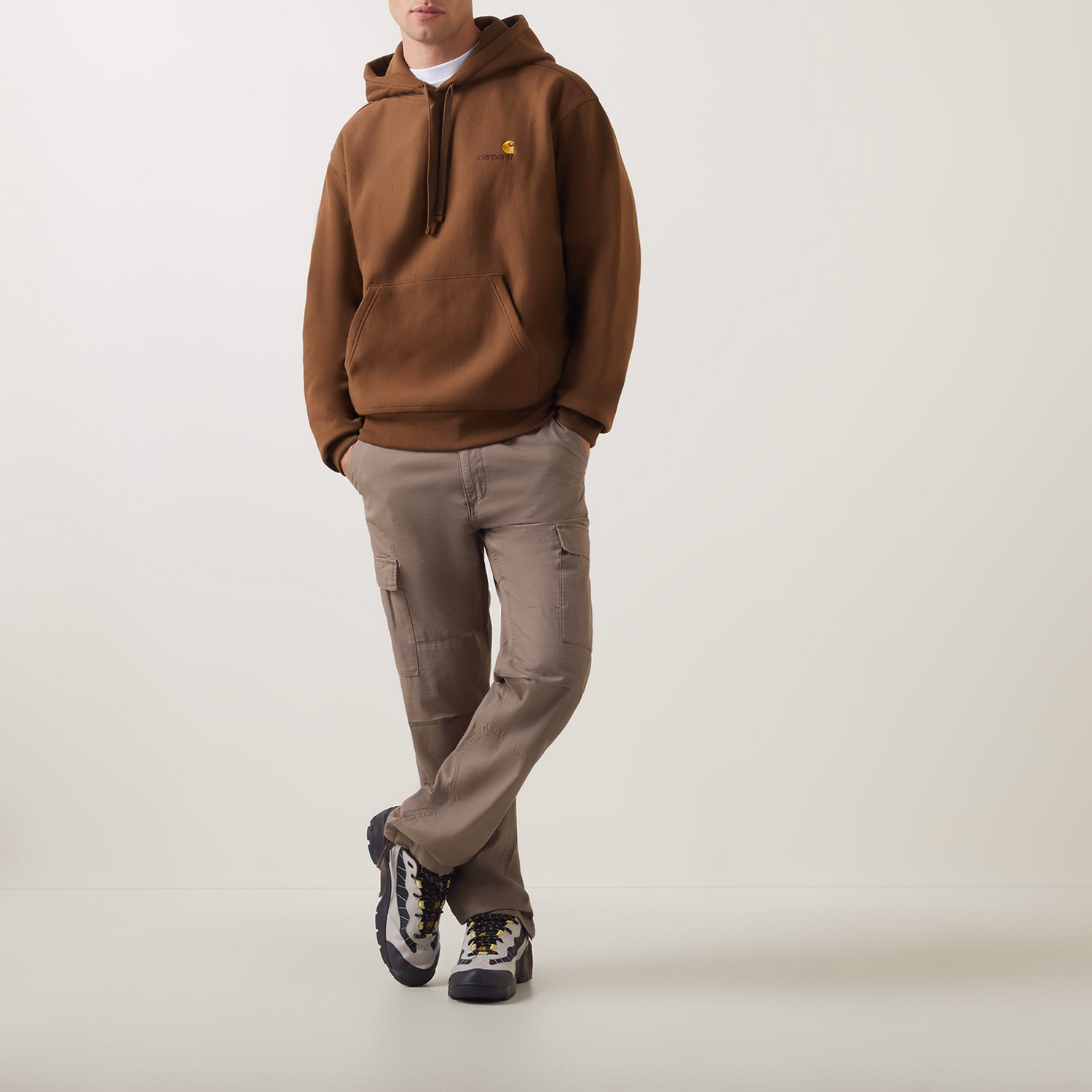 American Script Drawstring Hoodie