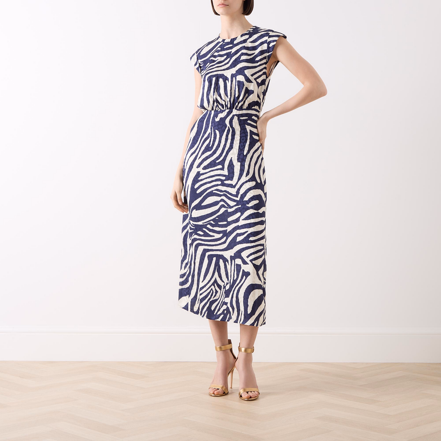 Fayola Zebra Print Dress