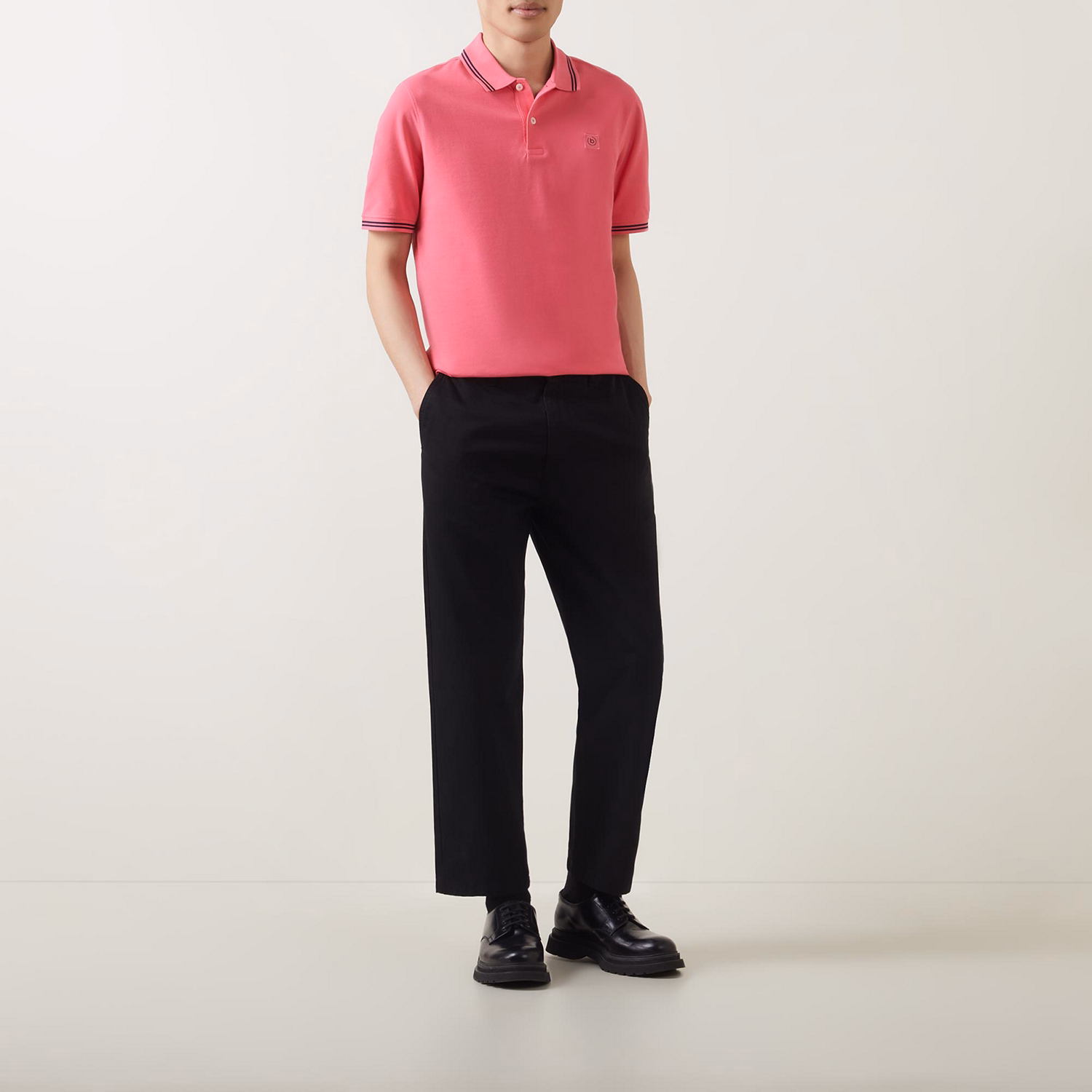 Tipped Logo Polo Shirt