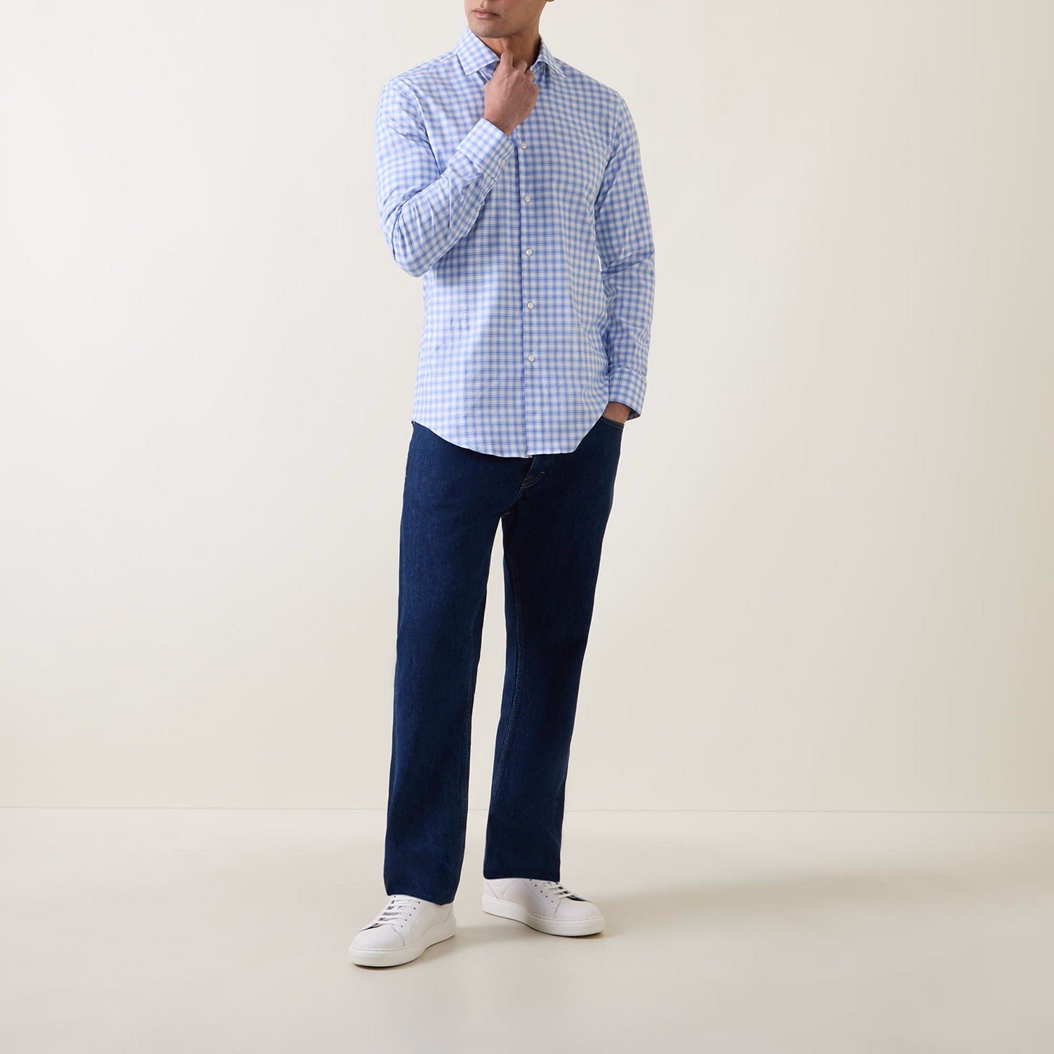 Hank Check Single Cuff Shirt