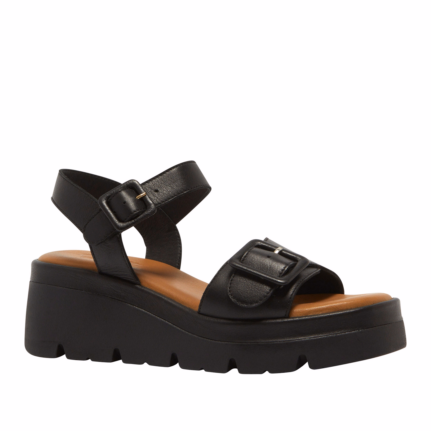 Lyra Wedge-Platform Sandals