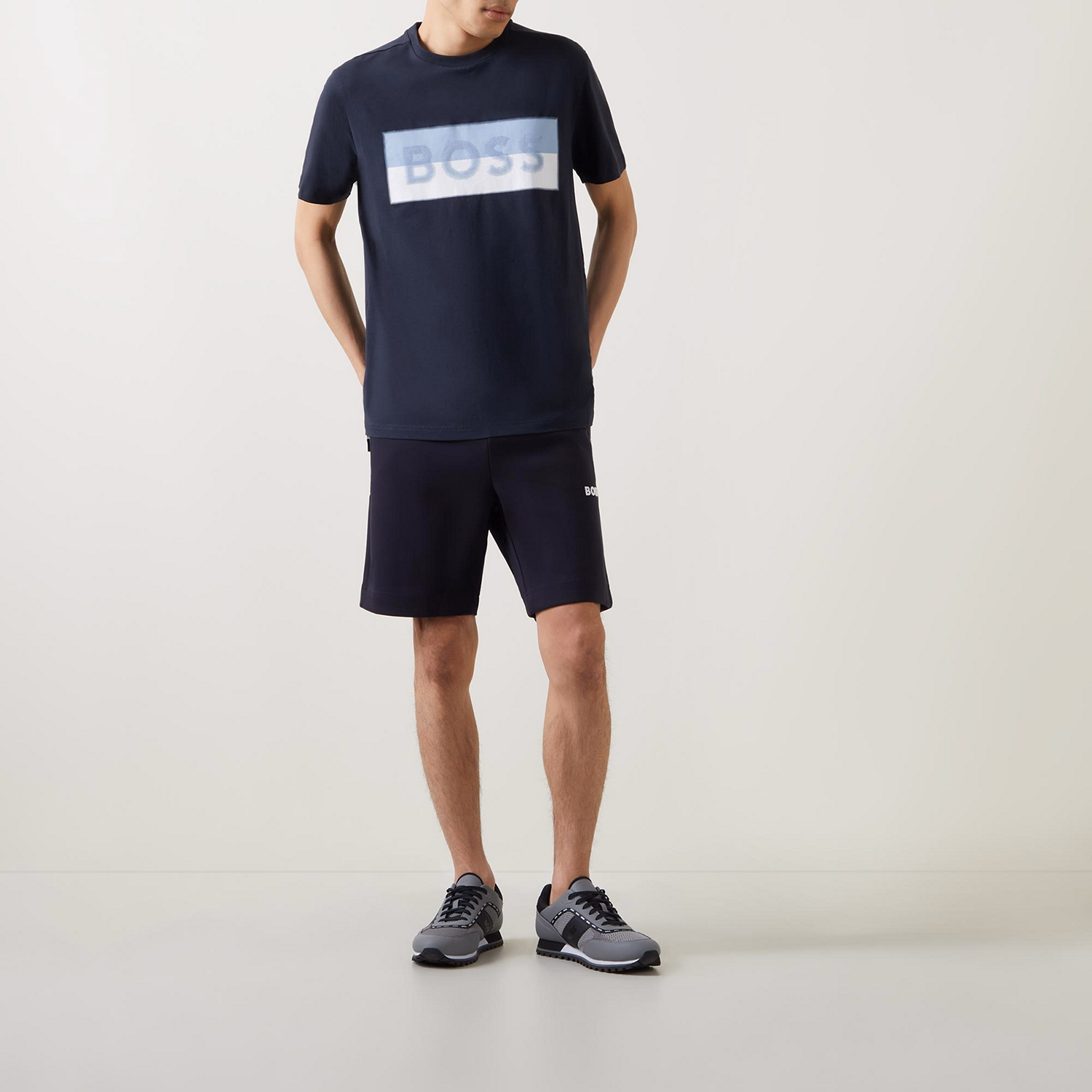 Headlo Logo Drawstring Shorts