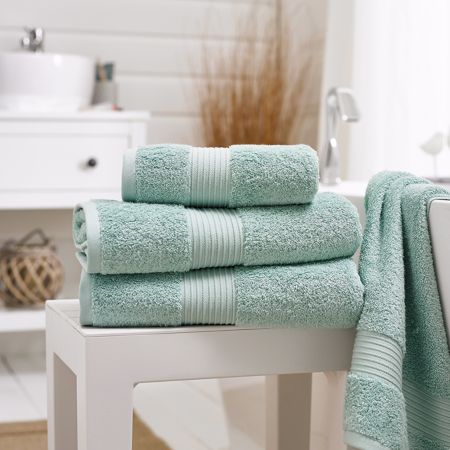 Bliss Towel 650grm Mint Green