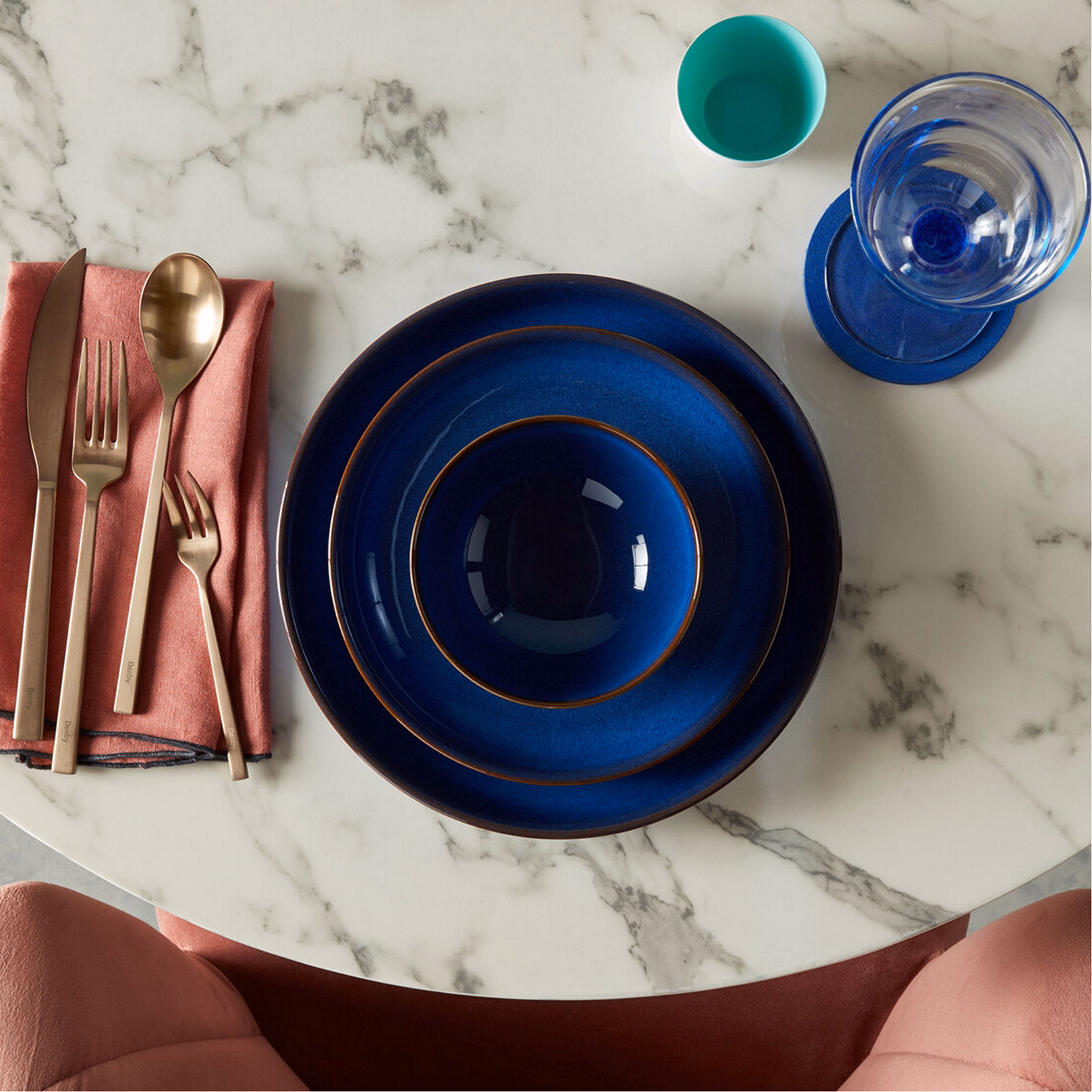 Imperial Blue 12-Piece Coupe Set