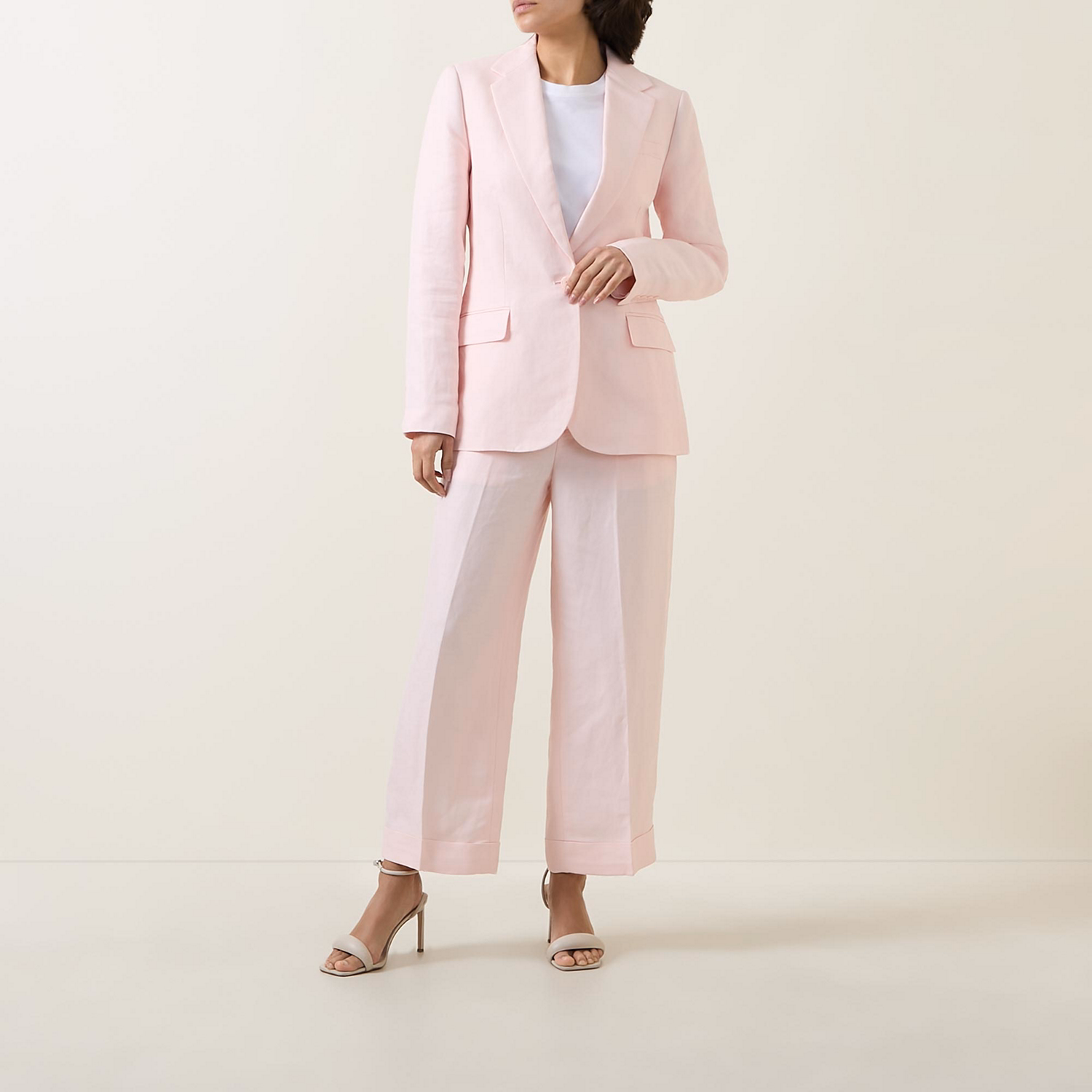 Wilona Single-Breasted Fitted Blazer