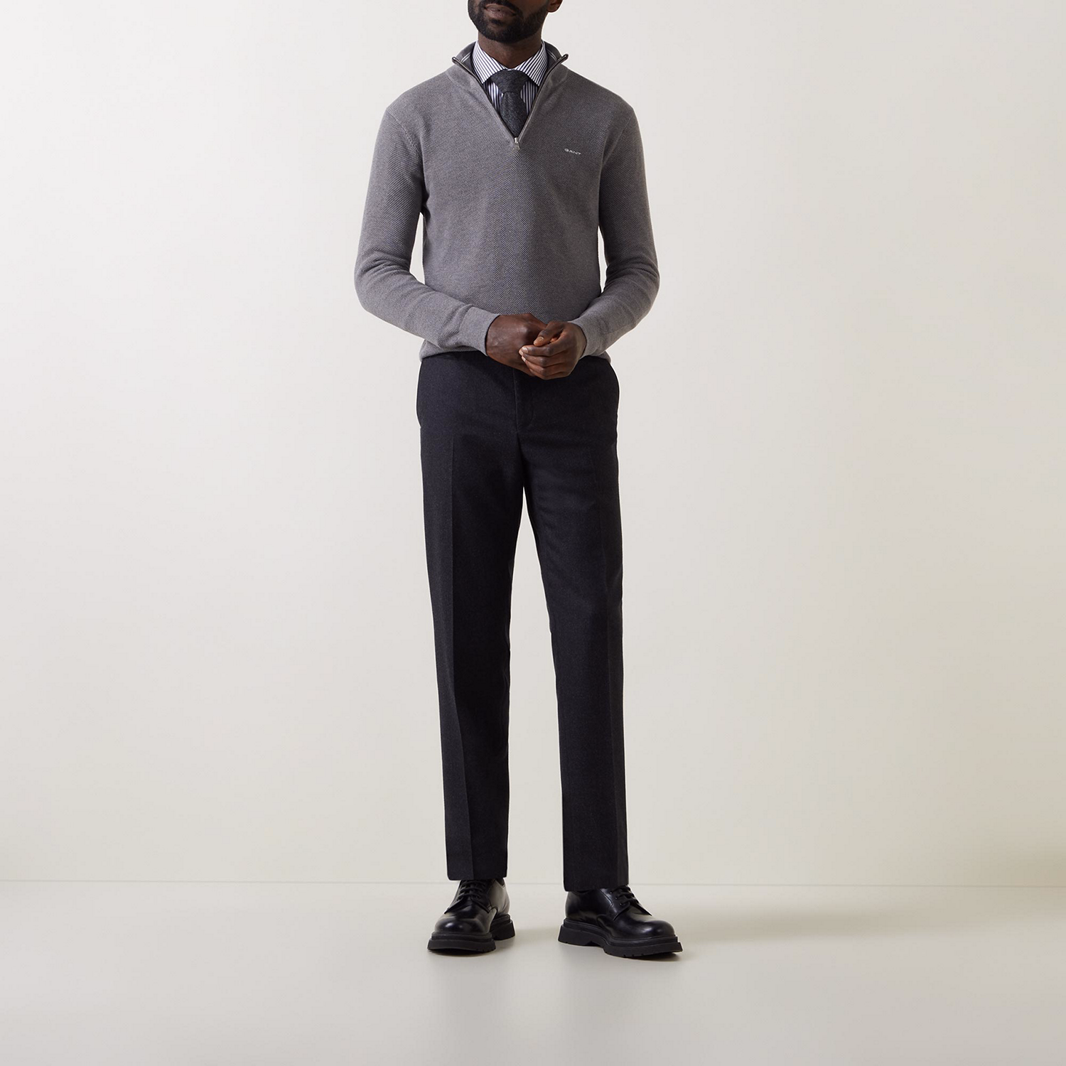 Half-Zip Logo Sweatshirt