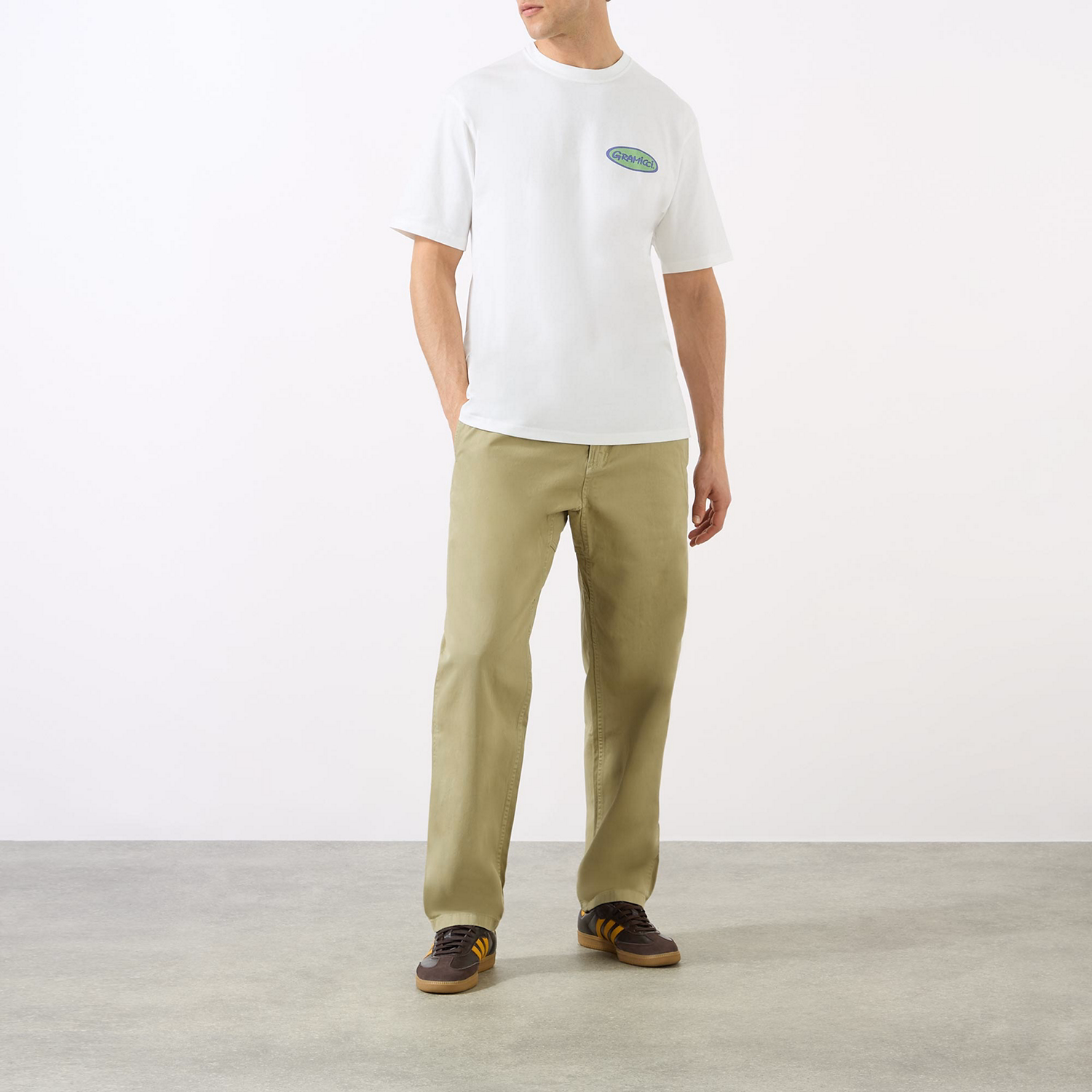 Belted Relaxed-Fit Trousers