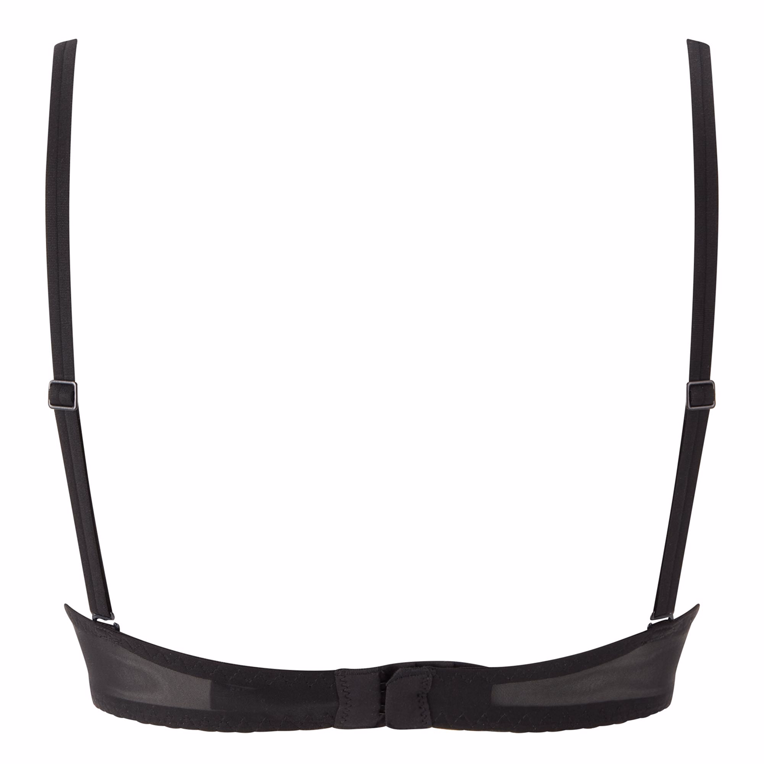 Sheer Marquisette Plunge Bra