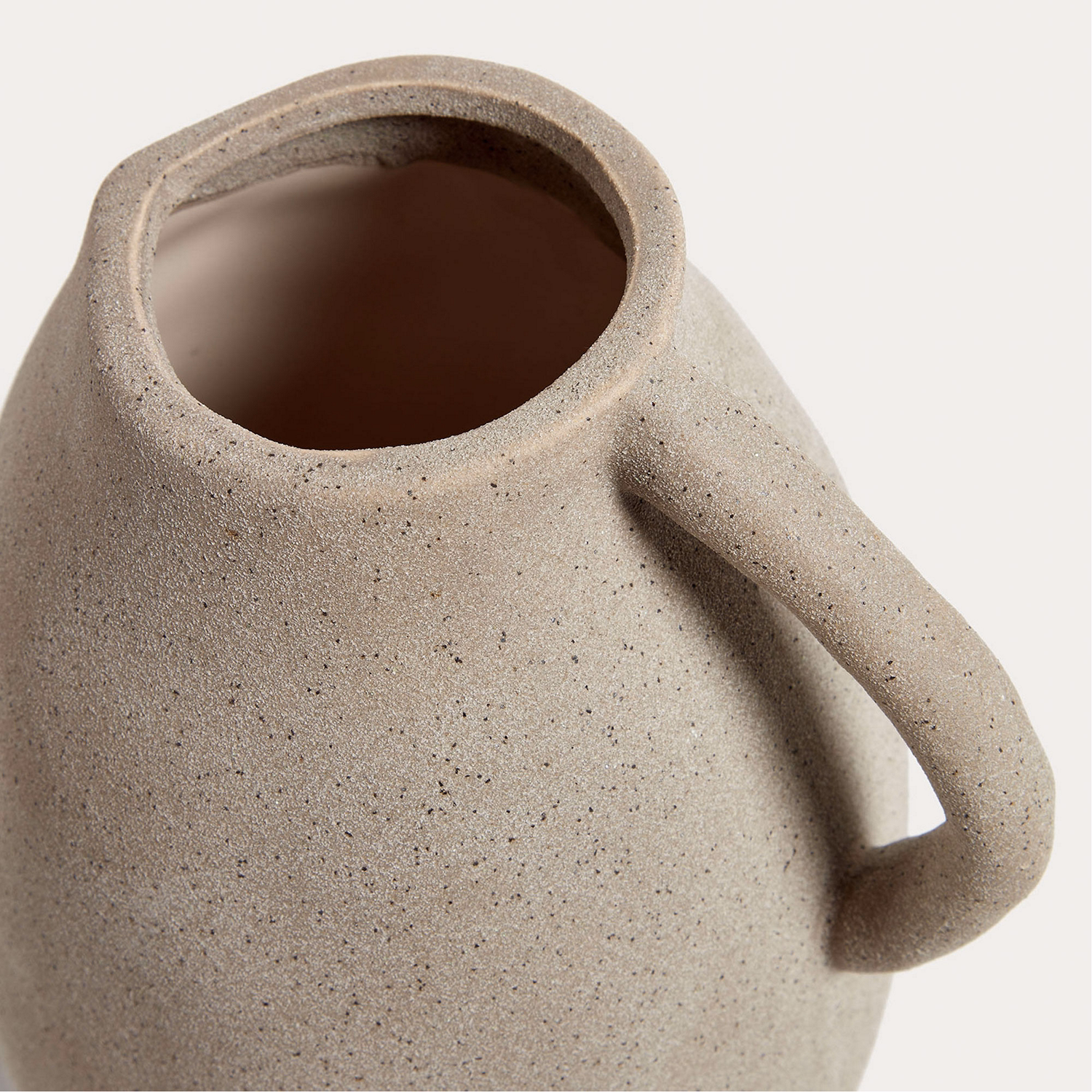 Yandi Ceramic Jug with Beige Finish 24.5cm