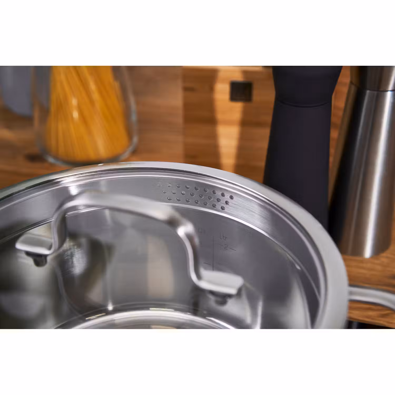 3 Piece TrueFlow 18/10 Stainless Steel Pot Set