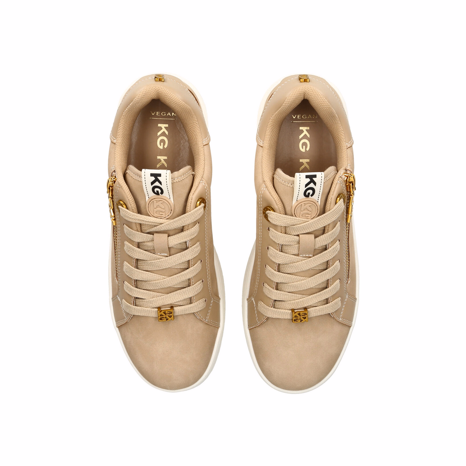 Leslie Zip Lace-Up Trainers