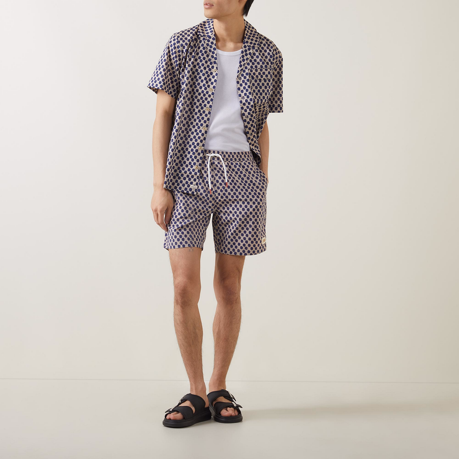 Polka-Dot Swim Shorts