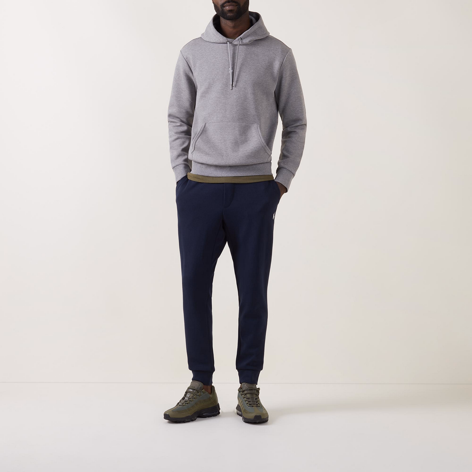 Double-Knit Logo Hoodie