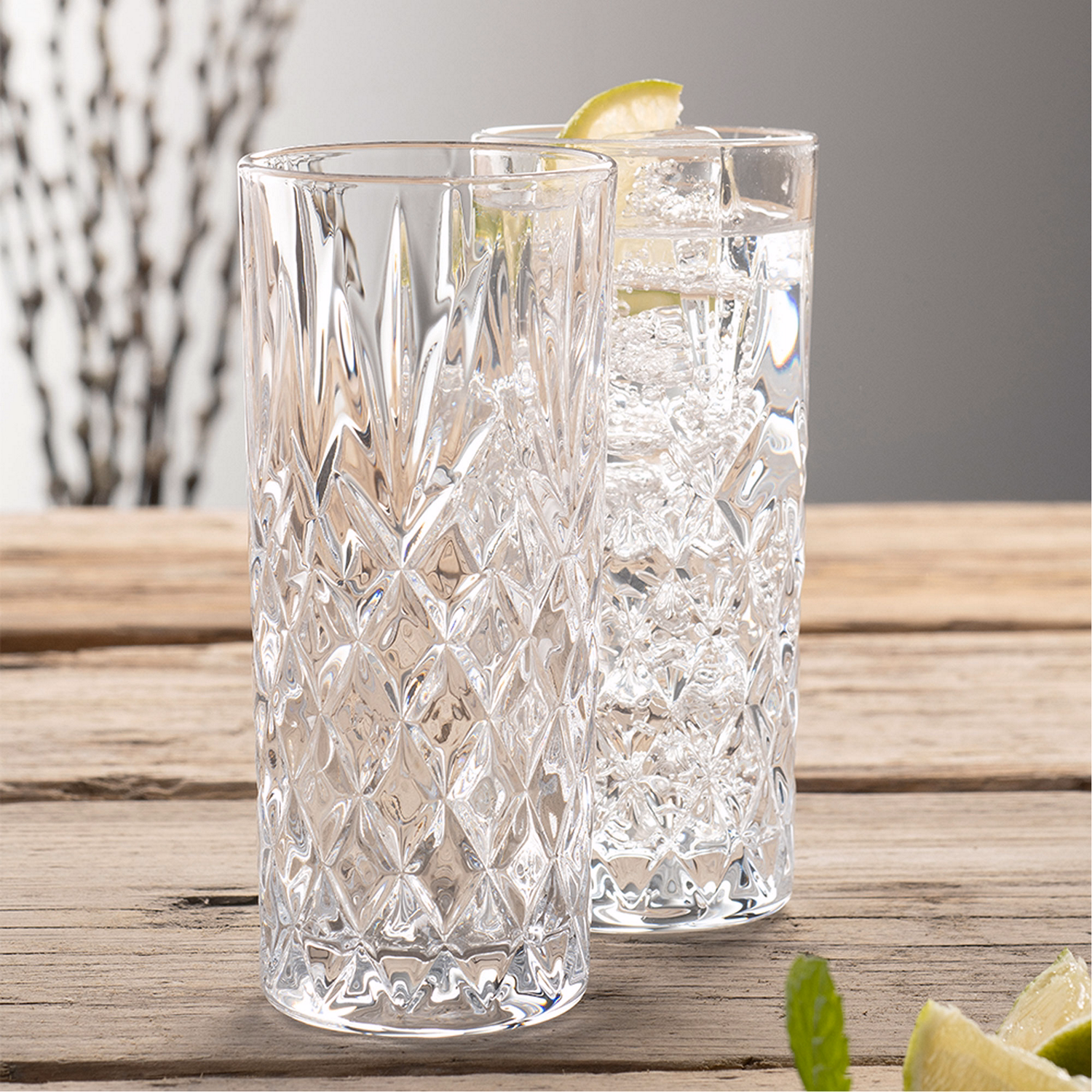 Renmore Hi-Ball Glass Pair