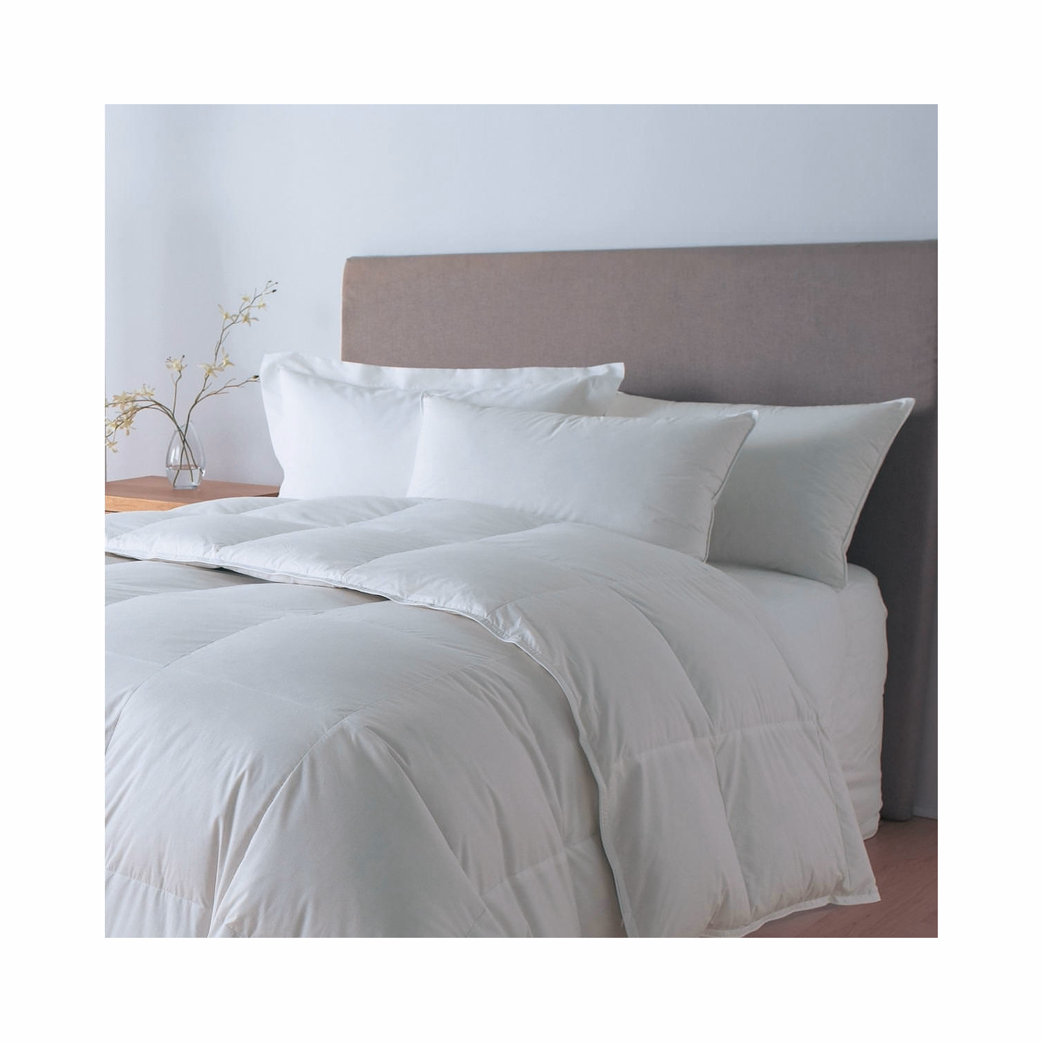 Hungarian Goose Down Pillow Silver Collection