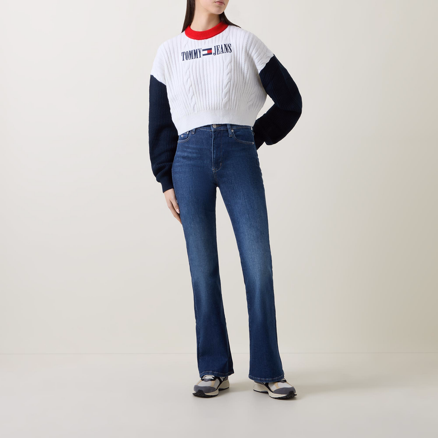 Sylvia High-Rise Flared Jeans