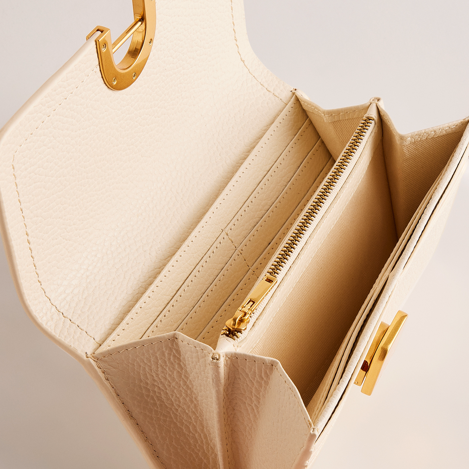 Imiedi Lock Detail Fold Over Purse