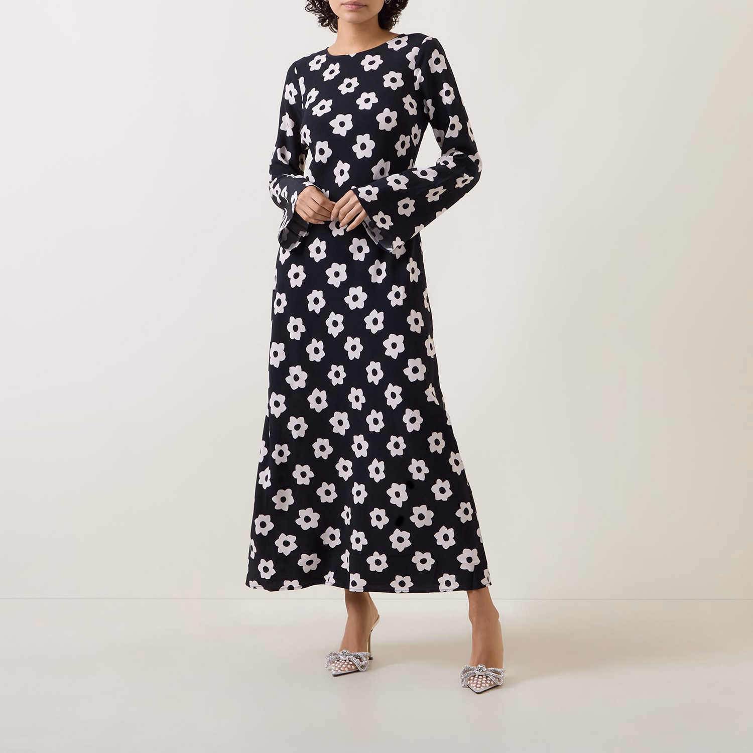 Keira Floral Motif Dress