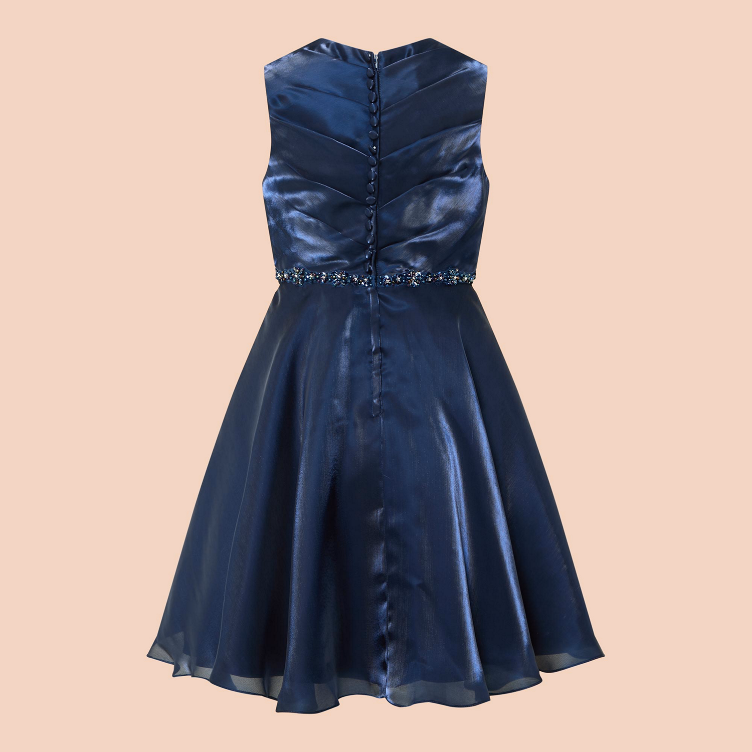 Pleated Bodice Dress