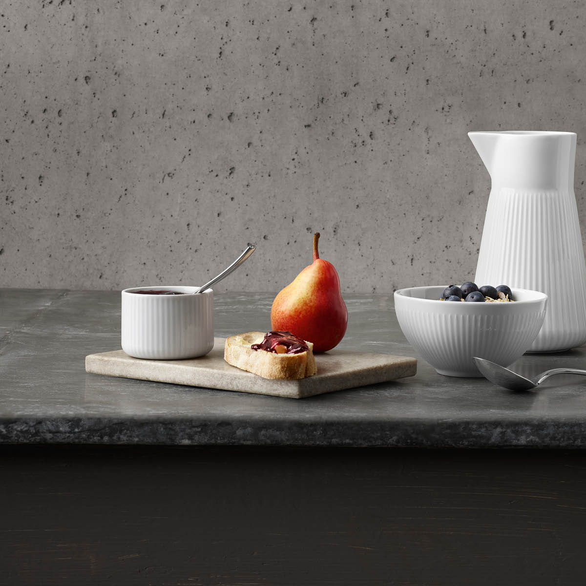 Legio Nova Skål m/Lock Vit