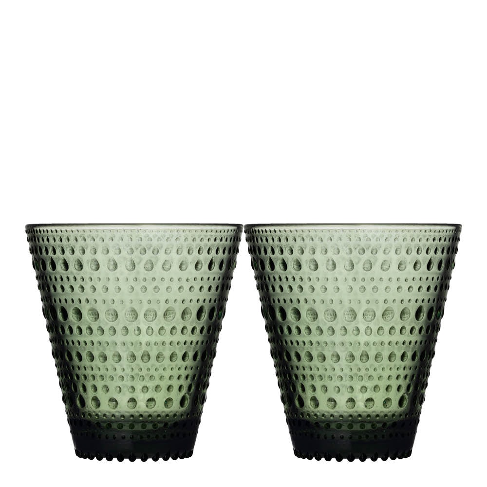 Kastehelmi Tumbler 30 cl 2-pack Tallgrön