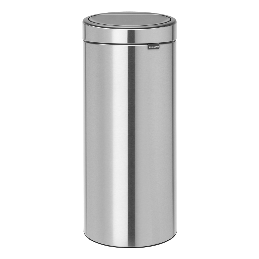 Papperskorg Touch 30 L Silver