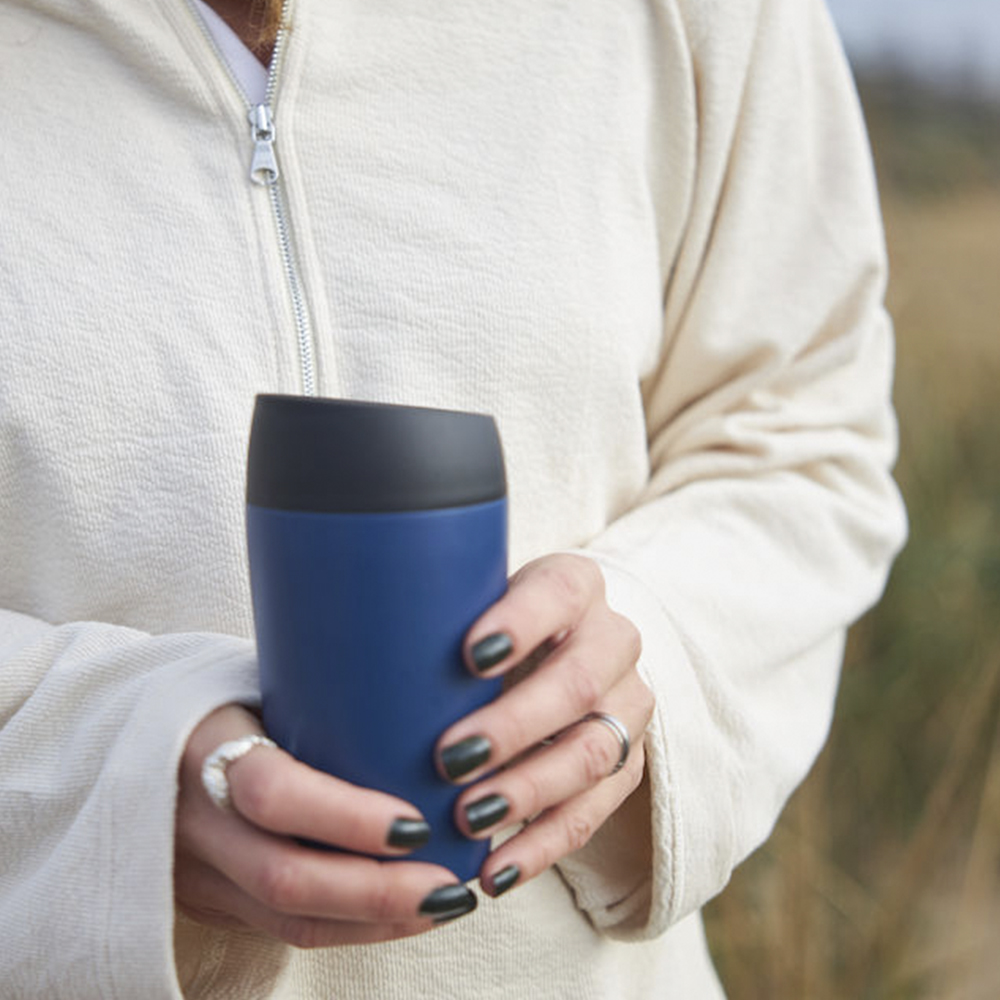 Termosmugg / Bilmugg med låsfunktion 24 cl Blå