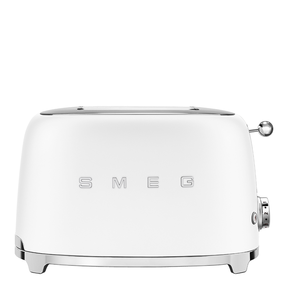 Smeg 50's Style Brödrost 2 skivor Matt Vit
