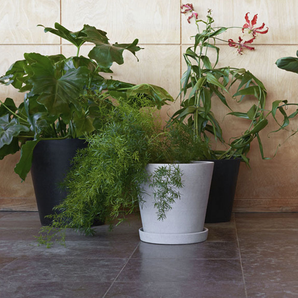 Flower Pot L Svart