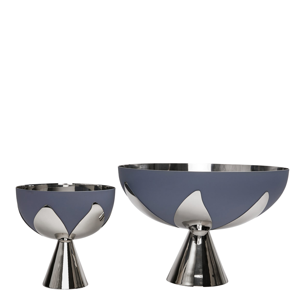 Blad Skål på Fot 15,8x16 cm