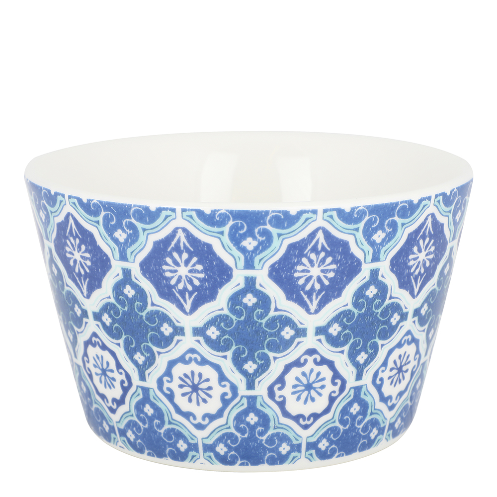 Santorini Koti Skål 35 cl Blå/Vit