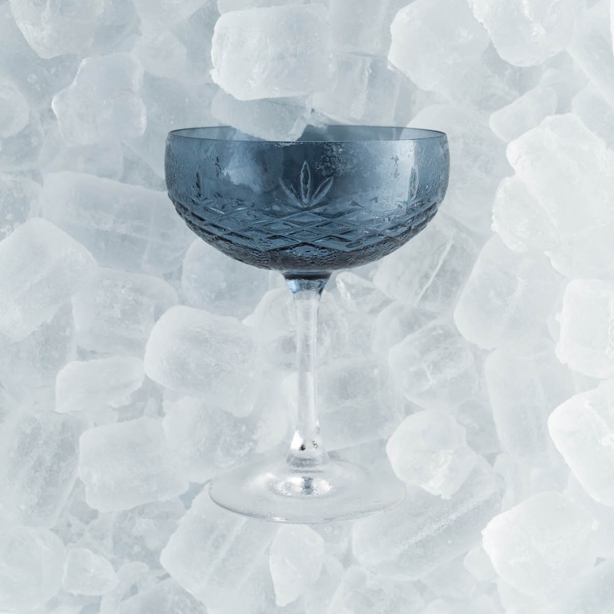 Crispy Gatsby Champagneskål 30 cl 2-pack Blå