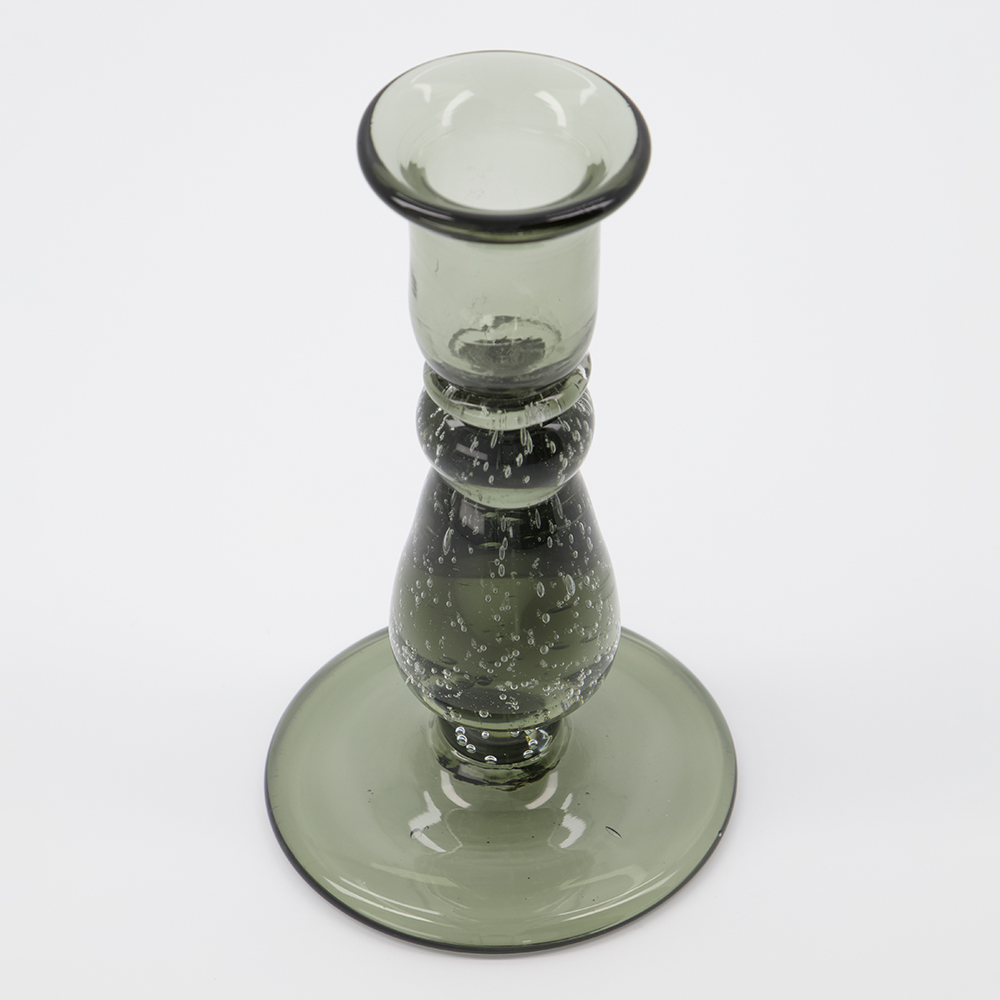 Glee Ljusstake 16 cm Grå