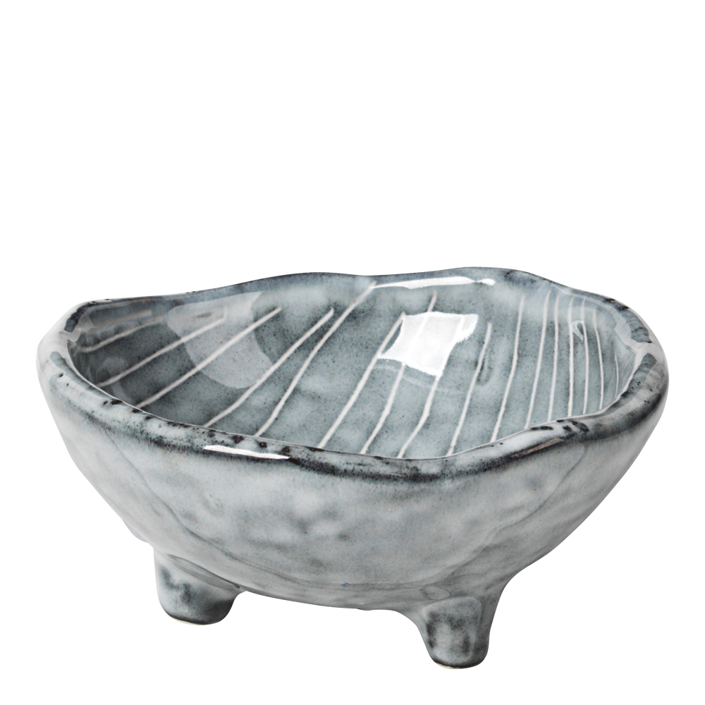 Nordic Sea Skål med fötter 8,5 cm Blå