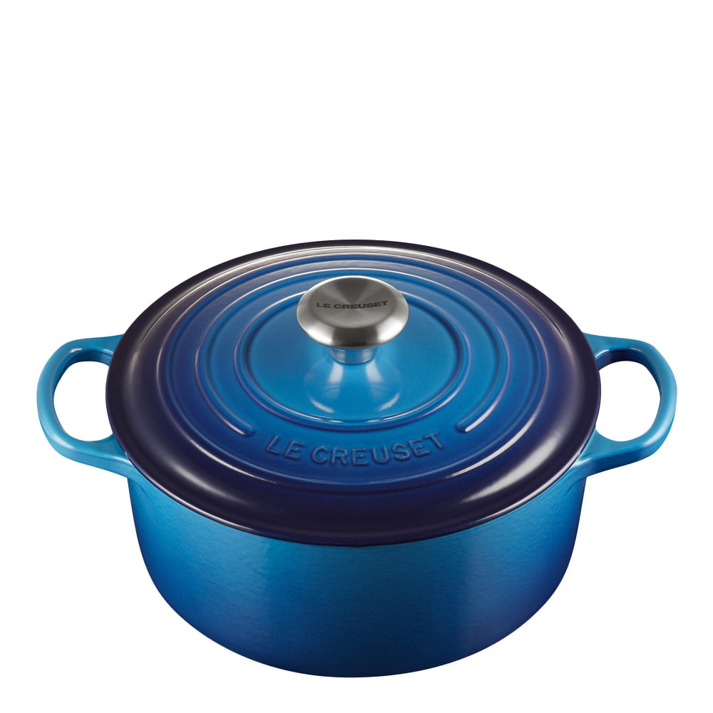 Signature Gjutjärnsgryta Rund 4,2 L/24cm Azure