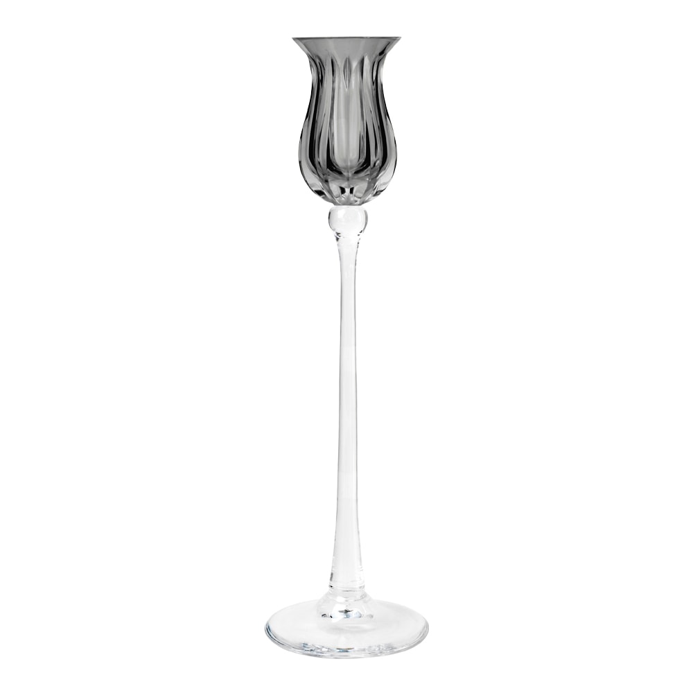 Tulip Ljusstake 25,5 cm Smoke