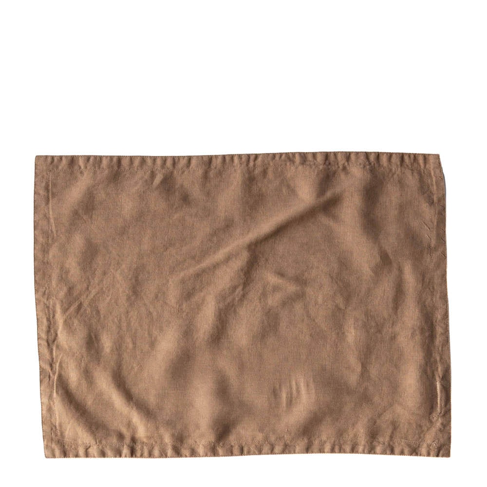 Bordstablett Linne 35x50 cm Hazelnut