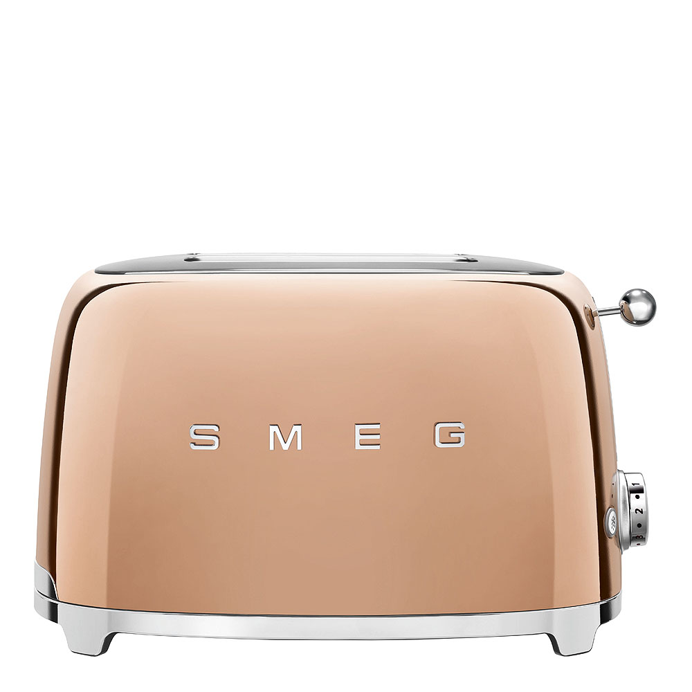 Smeg 50's Style Brödrost 2 skivor Roséguld