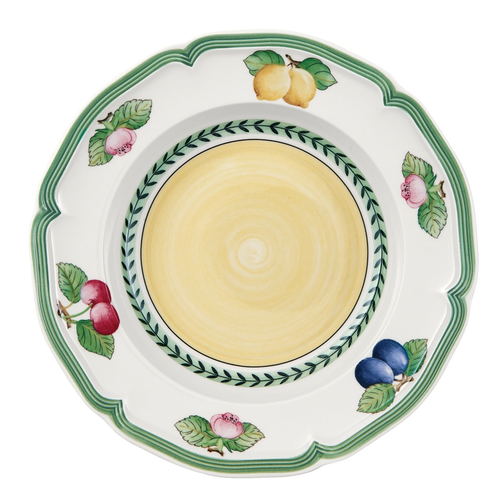 French Garden Tallrik Fleurence djup 23 cm