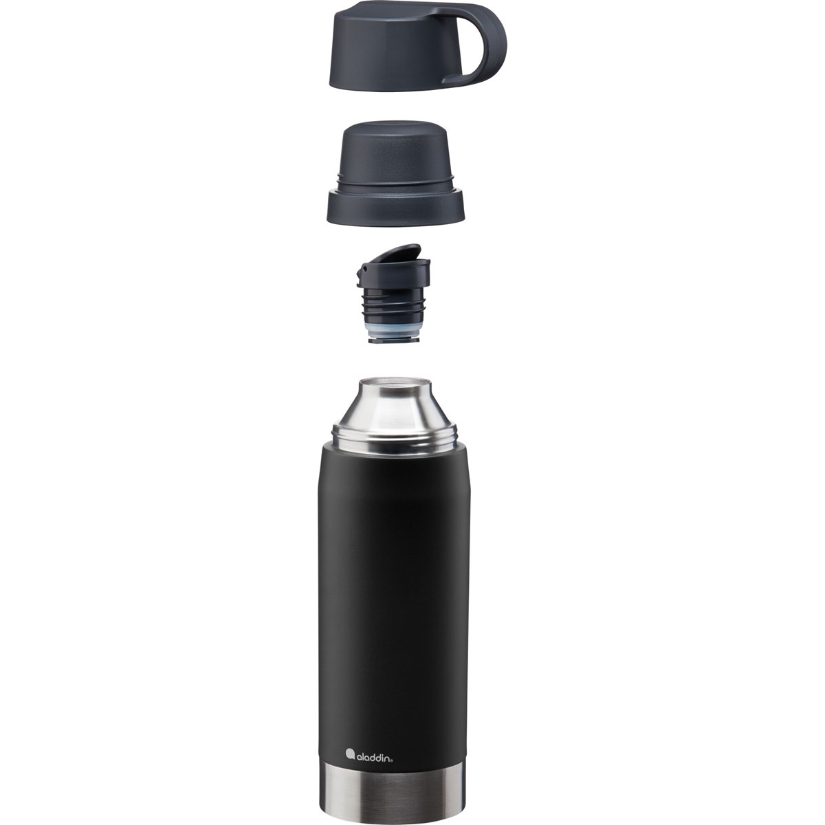 Citypark ThermavaC Termos Med 2 Muggar 1,1L Lava Black