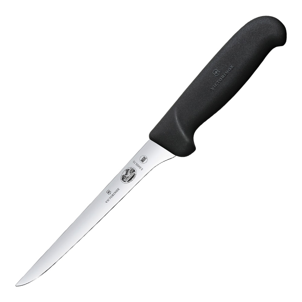 Fibrox Urbeningskniv Flexibelt blad 15 cm Svart