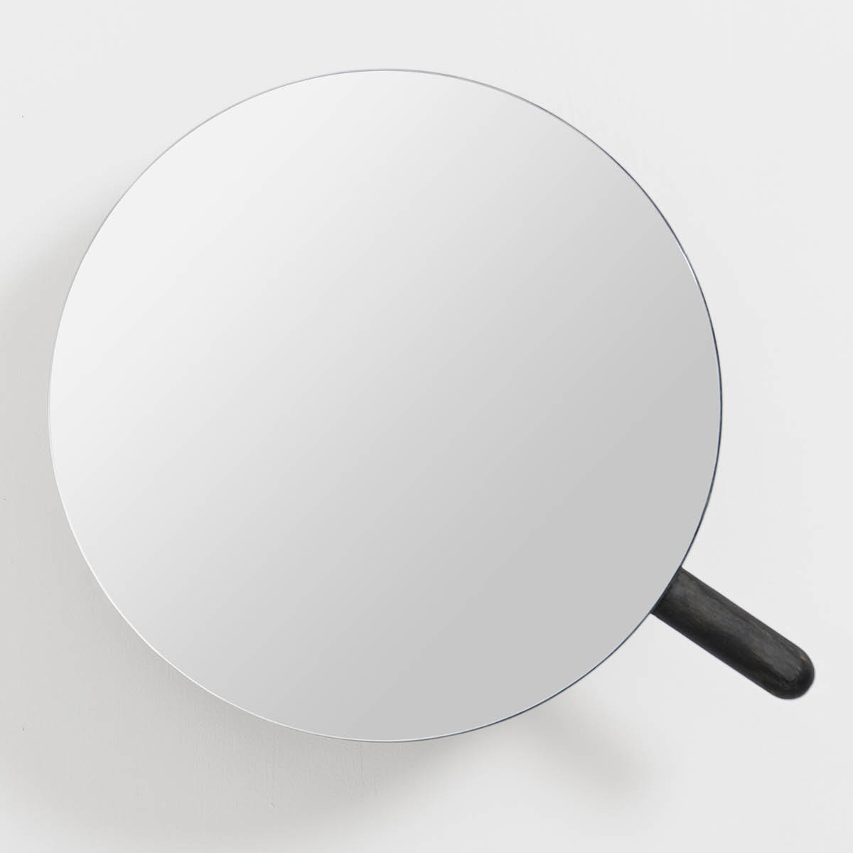 Magnify Mirror Förstorande Väggspegel 18 cm Mörk Ek
