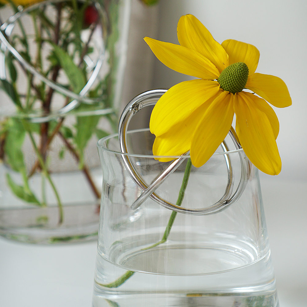 Sphere Vas Small Silver